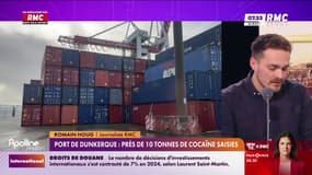 Port de Dunkerque : près de 10 tonnes de cocaïne saisies ce week-end 