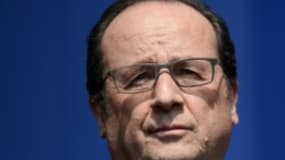 Le président français François Hollande le 8 juin 2016 à Chatillon, en France