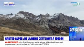 Hautes-Alpes: de la neige cette nuit à 1500 mètres