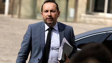 Sébastien Chenu à Matignon le 3 juillet 2023
