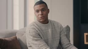 Kylian Mbappé lors de son interview pour Clique sur Canal+, 8 décembre 2024