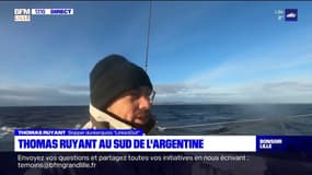 Vendée Globe: le Nordiste Thomas Ruyant profite d'une mer calme en Argentine après le difficile passage du Cap Horn