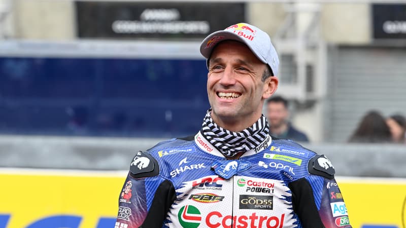 Le sourire de Johann Zarco sur le circuit Bugatti du Mans le 7 mai 2026 2283523