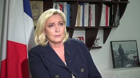 Marine Le Pen, le 13 avril 2022