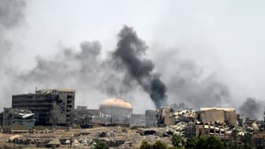 Un quartier à l'ouest de Mossoul, le 30 mai 2017