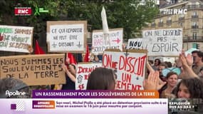 Un rassemblement pour les Soulèvements de la terre 