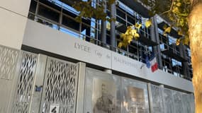 Le lycée Guy de Maupassant situé à Colombes (Hauts-de-Seine), mardi 10 octobre 2023. 
