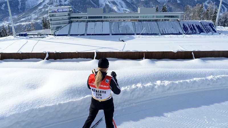 Le futur stand de tir olympique, à Sotchi