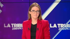 Aurore Bergé, ministre déléguée chargée de l'Égalité entre les femmes et les hommes et de la Lutte contre les discriminations, invitée de BFM Politique dimanche 30 mars 2025.