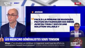 Face à la pénurie de masques, puis-je en fabrique un moi-même ? BFMTV répond à vos questions