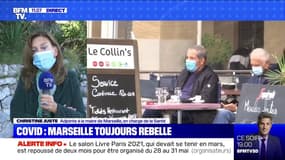 Couvre-feu: l'adjointe à la mairie de Marseille Christine Juste demande "des moyens associés aux mesures"
