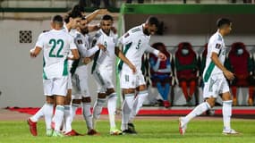 L'Algérie de Riyad Mahrez, à Blida le 8 octobre 2021
