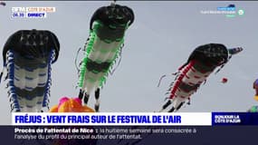 Fréjus: les cerfs-volants ont coloré le ciel lors du Festival de l'air