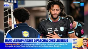 Hand : Drévy Paschal, l'ailier de Saint-Raphaël, appelé en équipe de France