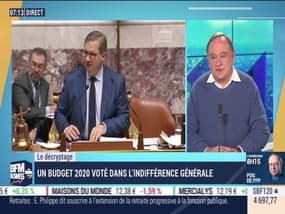 Le décryptage : Un budget 2020 voté dans l'indifférence générale par Jean-Marc Daniel et Nicolas Doze - 20/12