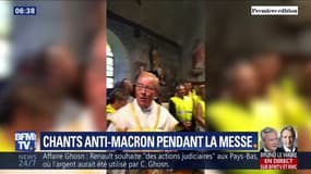 L'ancien prêtre qui entonnait des chants anti-Macron en pleine messe avec des gilets jaunes reconnaît "une grossière erreur"
