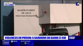 Nord: six gardiens de prison en garde à vue pour violences présumées sur un détenu