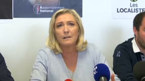 Marine Le Pen le 10 mai 2021 