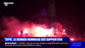 Bernard Tapie: le dernier hommage des supporters au Vélodrome