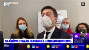 Saint-Jérôme : Benoît Payan inaugure un nouveau bureau municipal
