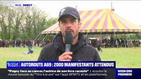 "Ce projet est anachronique": Thomas Brail, militant associatif, manifeste contre l'autoroute A69