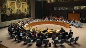 Vote de la résolution sur l'Ukriane et la situation en Criéme à l'Onu. La russie a mis son veto et la Chine s'est abstenue.