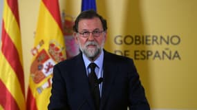 Mariano Rajoy, à Barcelone.