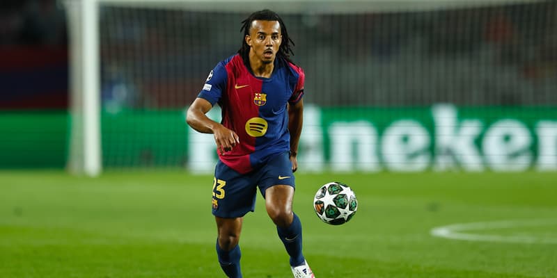 Jules Koundé avec le Barça le 30 avril 2025