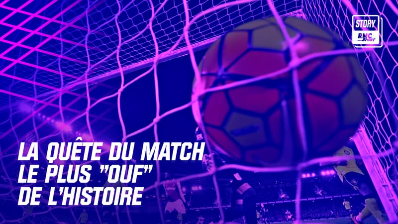 Un ballon de foot au fond des filets