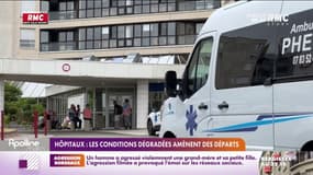 Hôpitaux : les conditions dégradées amènent des départs 