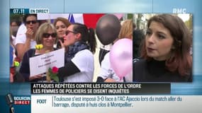 "en 2018 on a 296 policiers, gendarmes et militaires qui ont été blessés, 137 surveillants pénitentiaires blessés et on comptabilise 36 suicides... Ce sont sont des éléments qui découlent de la violence"