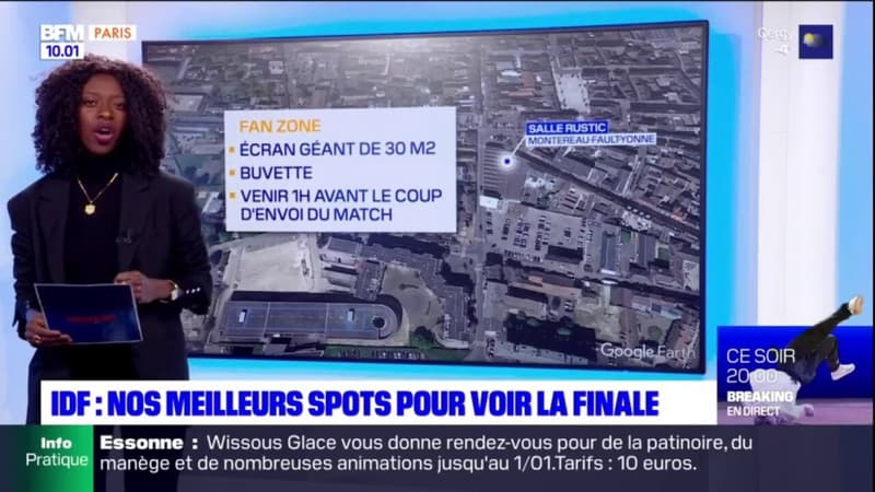 Île-de-France: nos meilleurs sports pour la finale de Coupe du monde dimanche