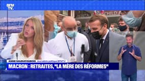 Macron : retraites, "la mère des réformes" - 05/06