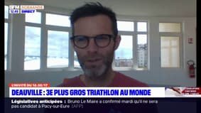 Deauville: le troisième plus gros triathlon au monde