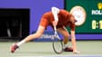 Jannik Sinner lors de sa défaite en finale de l'US Open contre Carlos Alcaraz (6-2, 3-6, 6-1 ,6-4), le 7 septembre 2025