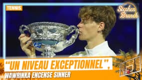 Tennis : "Sinner est largement au-dessus des autres", complimente Wawrinka
