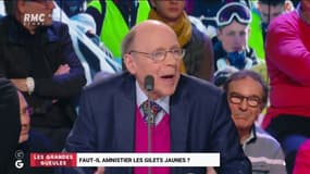 #Giletsjaunes - "Je fais un pari, ça se terminera par une loi d'amnistie. Mais dans l'immédiat il faudrait un débouché politique !" Jacques @Maillot_GG #GGRMC