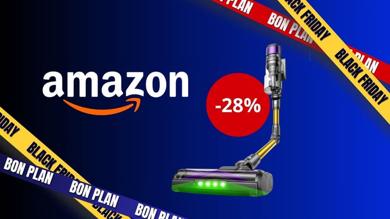 Black Friday Amazon : 5 aspirateurs balais notés au moins 4,7 sur 5 sont vendus à prix réduit 