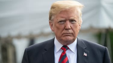 Donald Trump lors du sommet du G7 au canada le 8 juin 2018.