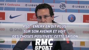 PSG : Emery en dit plus sur son avenir et voit "des choses positives" cette saison