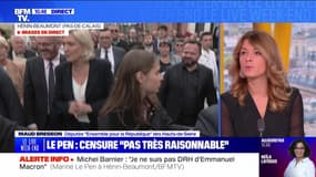 Le Pen : censure "pas très raisonnable" - 08/09