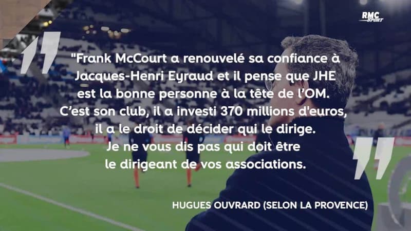OM : Le directeur général dément une vente du club et soutient Eyraud