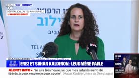 "Ils ont vécu des moments très durs": Hadas Kalderon, mère de deux ex-otages franco-israéliens, s'exprime sur leur libération