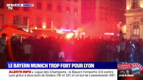 Lyon: les supporters de l'OL font la fête malgré la défaite