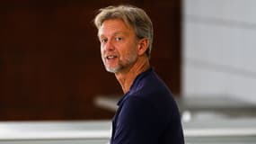 L'entraîneur de natation Lionel Horter en mars 2022