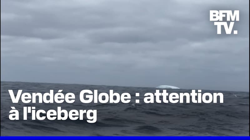 Vendée Globe: les skippers face à la peur des icebergs