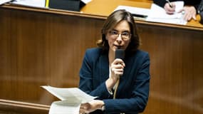 La ministre des Comptes publics, Amélie de Montchalin, à l'Assemblée nationale le 9 décembre 2025
