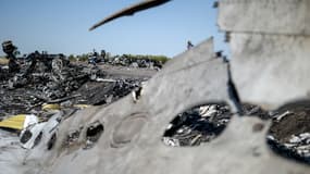 C'est ici que s'est écrasé le vol MH17, torpillé par un missile, dans le ciel ukrainien.