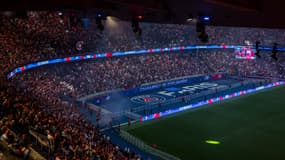 Le Parc des Princes lors de la célébration du titre du PSG en Ligue des champions, le 1er juin 2025.