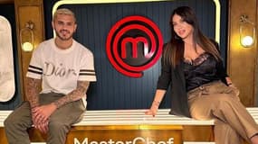 Mauro Icardi et Wanda Nara dans Masterchef Argentine